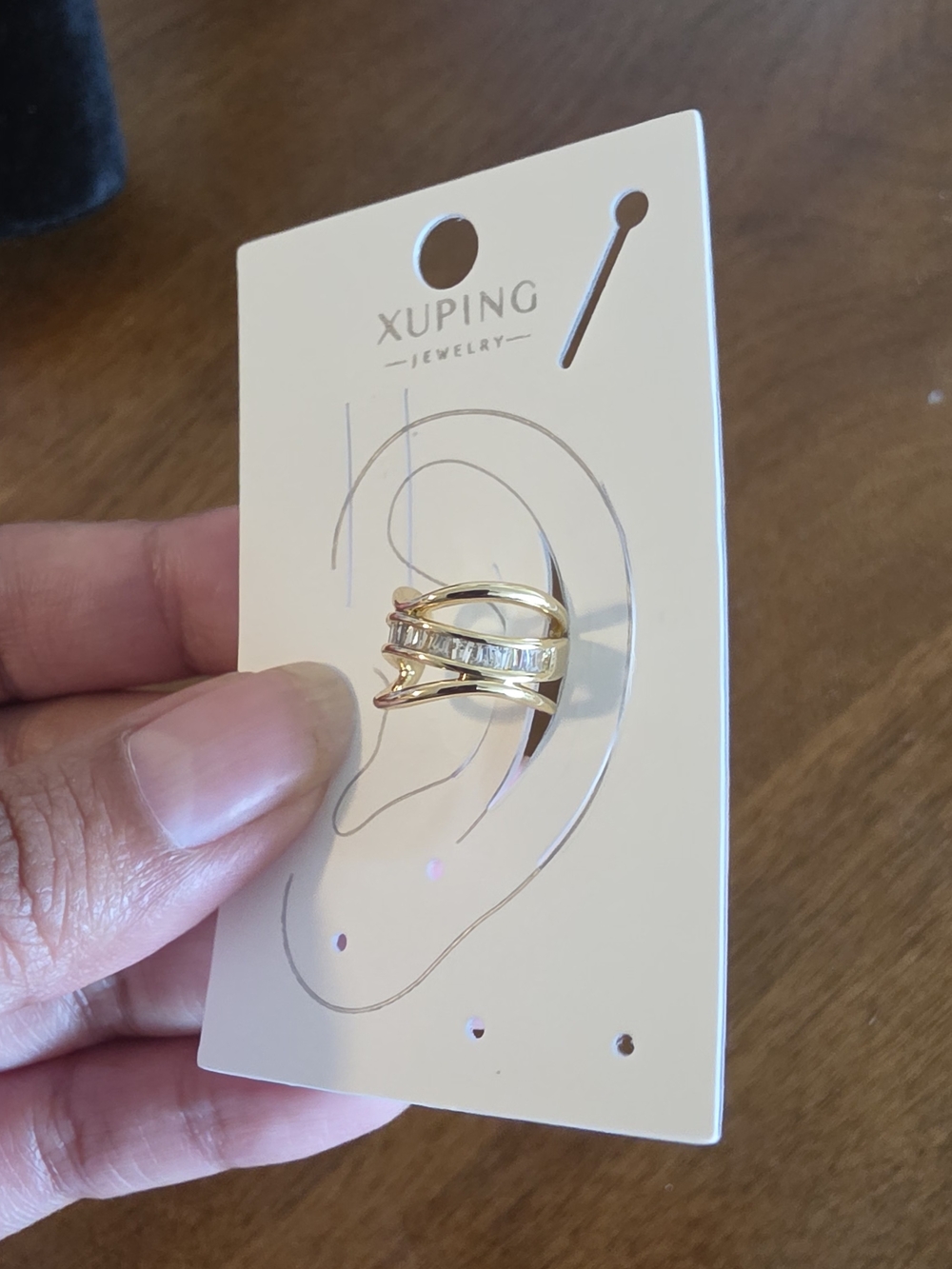 Arete Para Colocar A Mitad De La Oreja